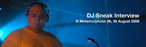 DJ Sneak Interview