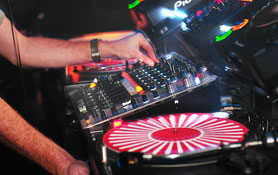 Nick Warren DJ Booth