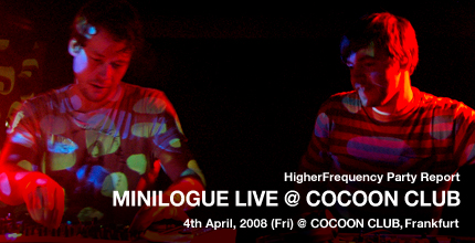 Mmnilogue Live @ Cocoon club