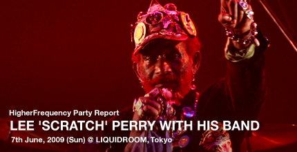 LEE 'SCRATCH' PERRY WITH HIS BAND @ LIQUIDROOM, TOKYO