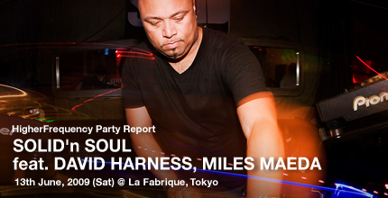 SOLID'n SOUL @ LA FABRIQUE, TOKYO