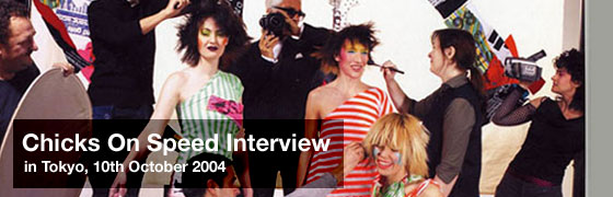 Chicks On Speed Interview