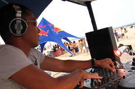 dancetreia SAZA*E & LIVE&BAR 11presents SAZA*E LOVE GROOVE BEACH PARTY  @ SUMA BEACH, OSAKA 