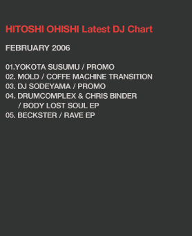 Hitoshi Ohishi Chart