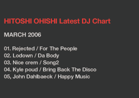 Hitoshi Ohishi Chart